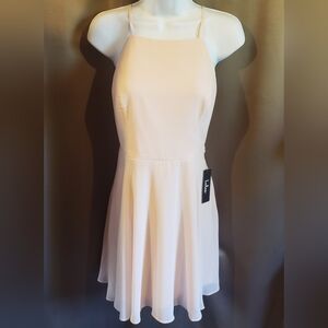 Lulu's Pale Pink Spaghetti Strap Dress Size M - NWT
